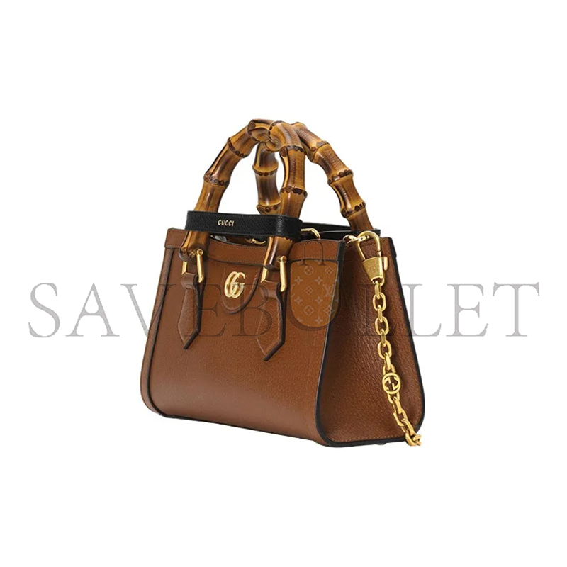 GUCCI DIANA BAMBOO SMALL SHOULDER BAG 735153 (27*15.5*11cm)